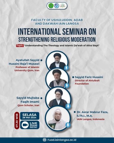 FUAD IAIN Langsa Gelar Seminar Internasional Bahas Moderasi Beragama